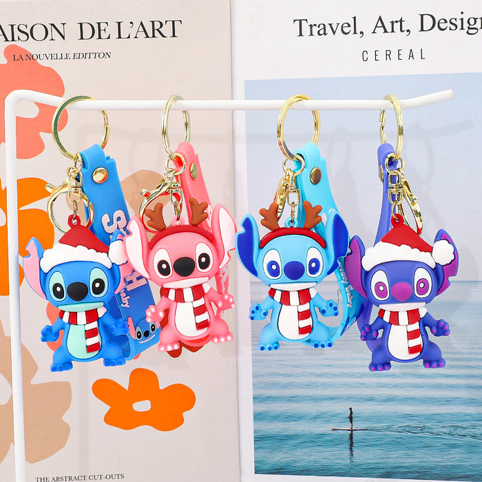 Wholesale Cartoon-themed cute f designs keychains