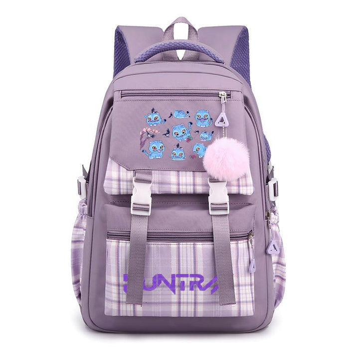 Wholesale  Kpop Printed School Bag Junior High School Large Capacity Backpack
