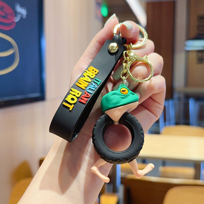 Wholesale Epoxy Ocean Creature Pendant Silicone Frog Pendant