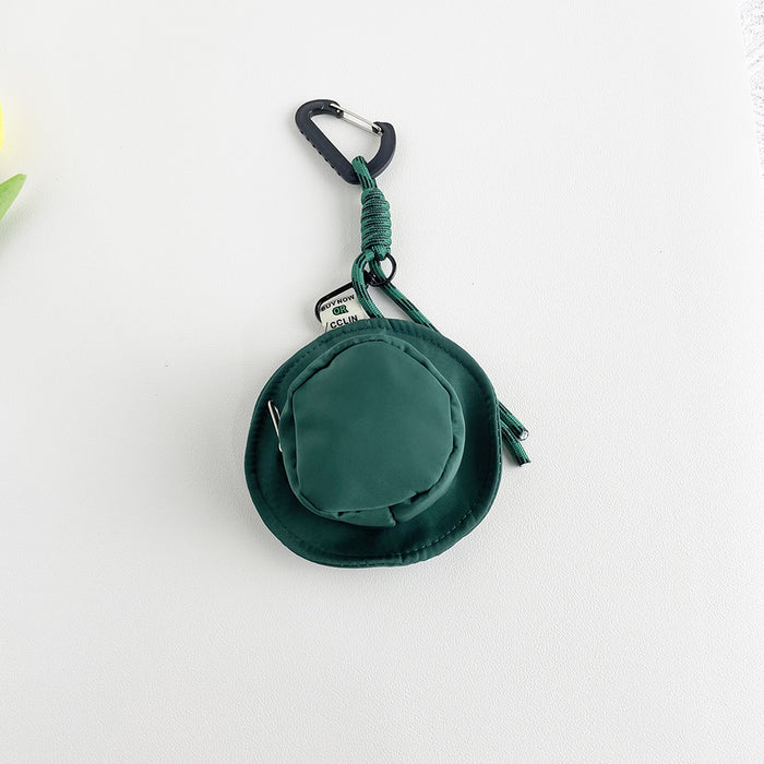 Wholesale Canvas mini hat pendant storage bag, ultra light key bag, loose change