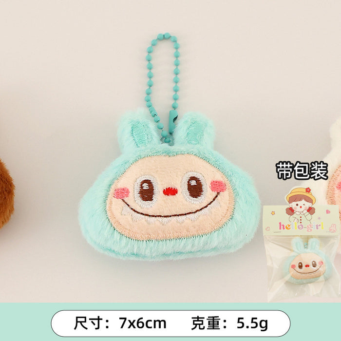 Wholesale Cartoon Plush Pendant Cute  Doll Brooch Bag Pendant Small Accessories