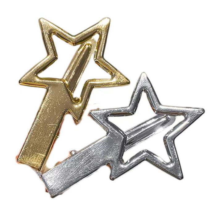 Wholesale Cute Colorful Five-pointed Star Dopamine Hair Clips JDC-HC-Shuy002