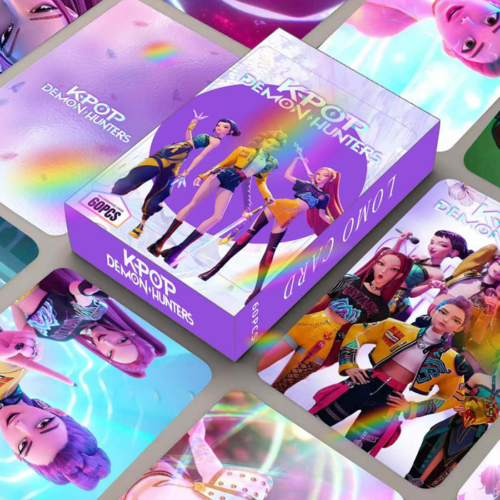 Wholesale 120pcs Laser flash card double-sided LOMO card anime peripheral