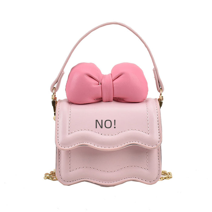 Wholesale Mini shoulder bag with bow chain crossbody small bag