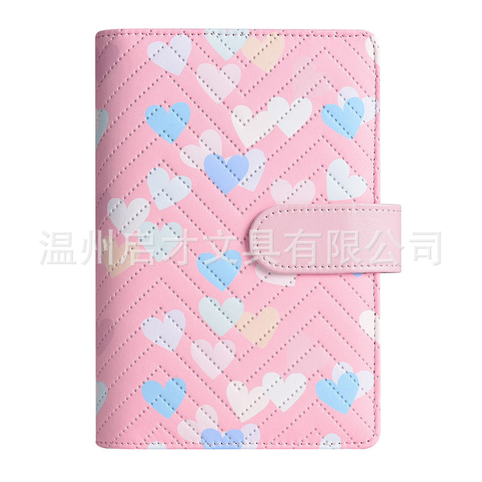 Wholesale Pu Notebook Cash Budget Loose-Leaf Financial Notebook