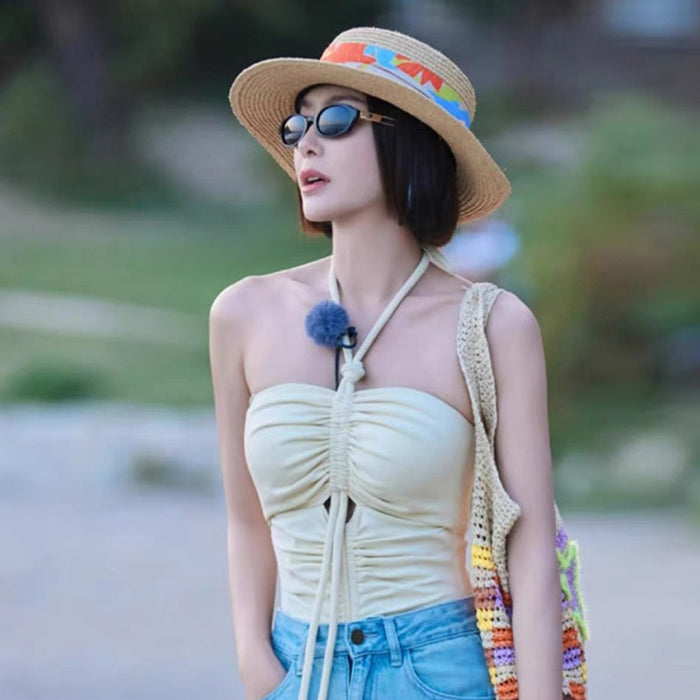 Wholesale Hanging neck sexy diving hot spring vacation swimsuit