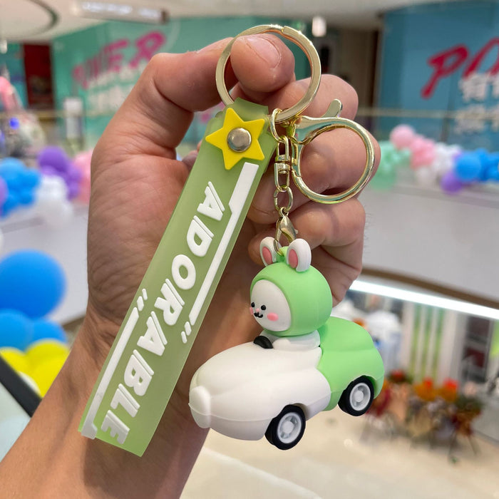 Wholesale Keychain Cartoon Car Bag Pendant Children's Toys Exquisite Small Gifts Wholesale