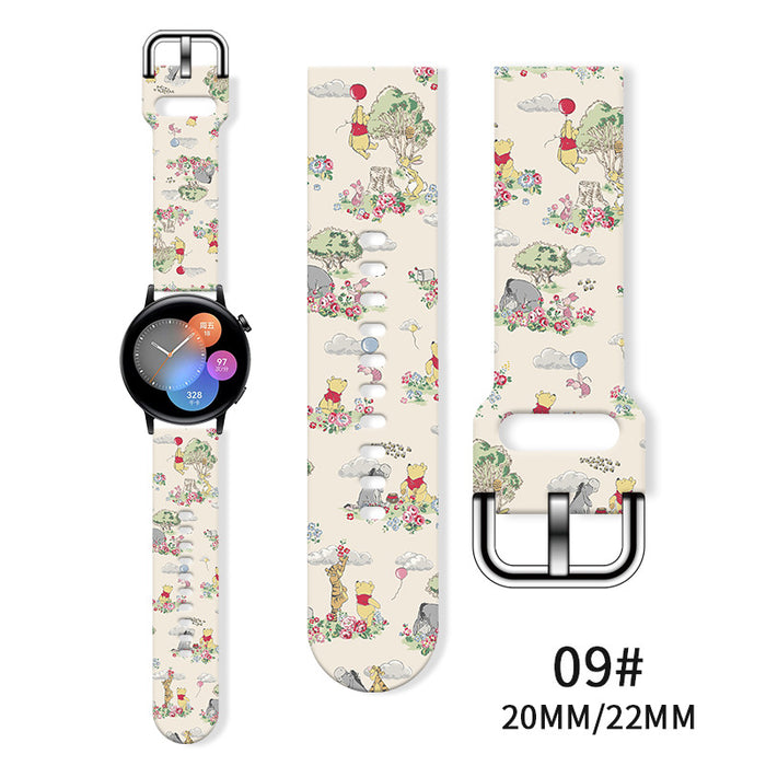 Wholesale Tpu Printed Watch Strap JDC-WD-NuoQi030