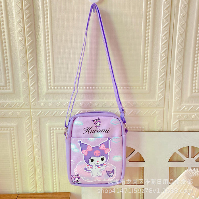 Wholesale PU Cartoon Printing Crossbody Bag Shoulder Backpack JDC-SD-Kameng002