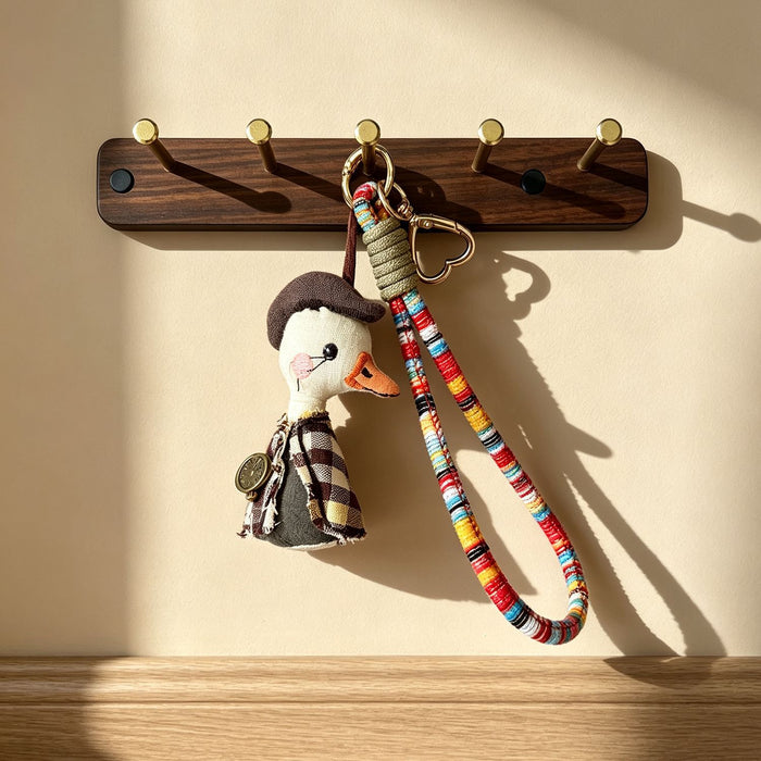 Wholesale Vintage Cute Cartoon Cloth Keychain Bag Charm Accessory