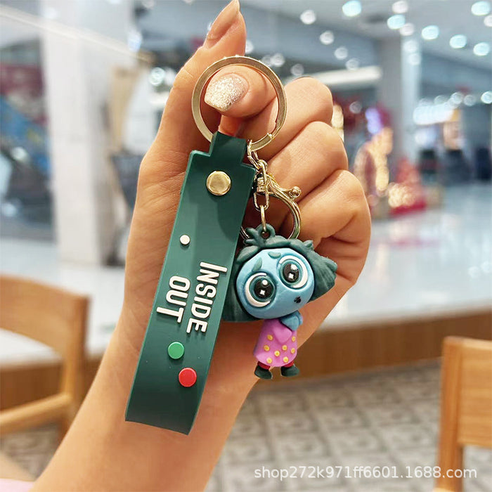 Wholesale Soft PVC Cartoon Keychain Bag Charm Car Key Accessory for Gift
