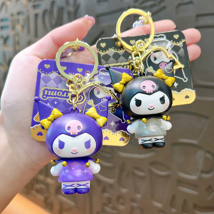Wholesale Acrylic Cartoon with Light and Oil Keychain (S) JDC-KC-YanG023