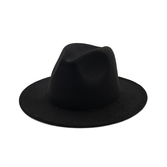 Wholesale Woolen top hat, retro light plate felt hat