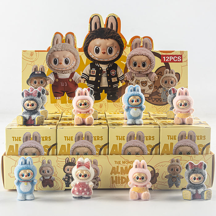 Wholesale Crown flocking ornaments doll children' s toy blind box