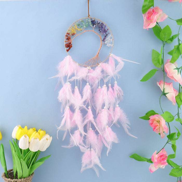Wholesale Metal Dream Catcher Decorative Accessory Tree of Life Design