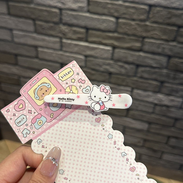 Wholesale Cute Star Print Colorful Cartoon Hair Clips