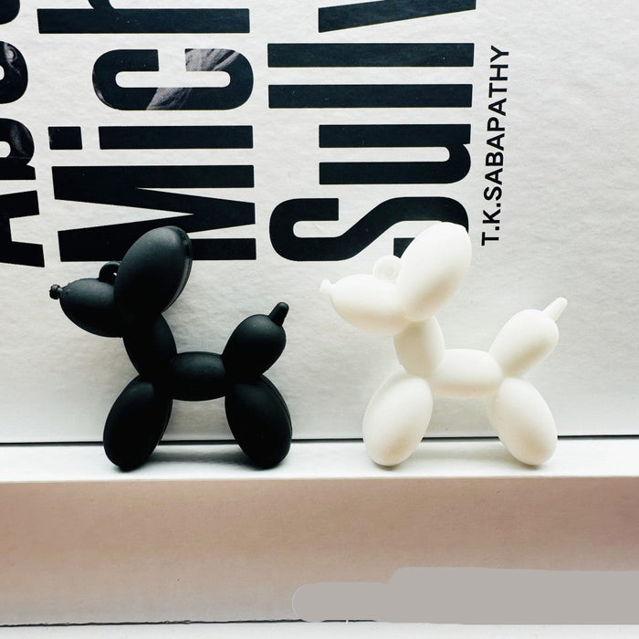 Wholesale Cartoon balloon dog keychain  bag pendant room decoration car ornaments doll accessories