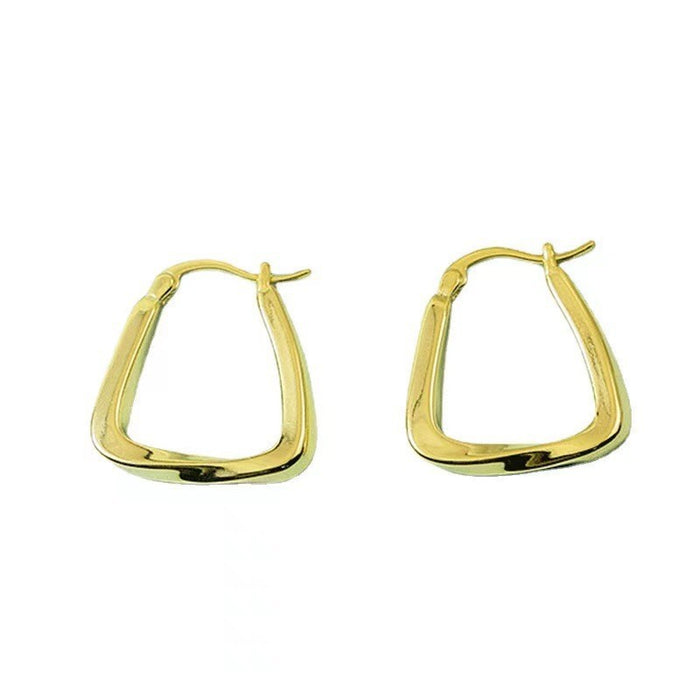 Wholesale Square Cat's Eye Alloy Earrings JDC-ES-Chengx004