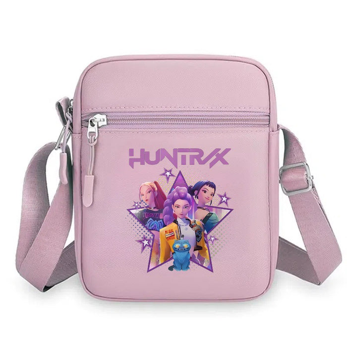 Wholesale Cute Cartoon Print Colorful Small Square Shoulder Bag
