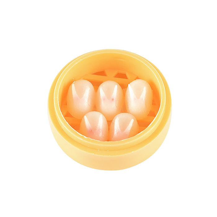 Wholesale Stylish Dim Sum Steamer Basket Keychain PVC Food Charm Car Key Accessory Gift MOQ≥3
