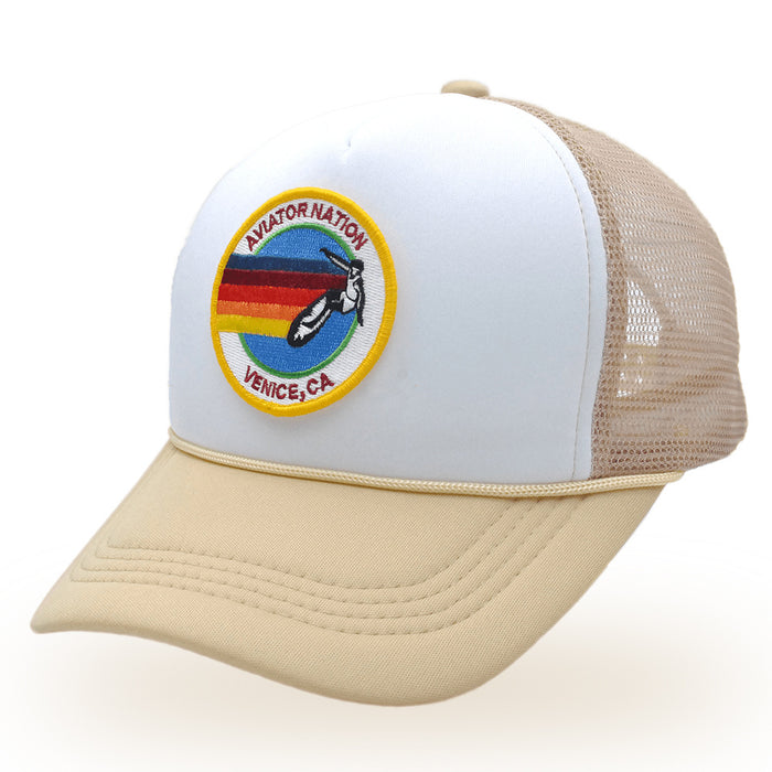 Wholesale Cotton Trucker Hat Summer Mesh Cap Baseball Cap JDC-FH-HaiPu002