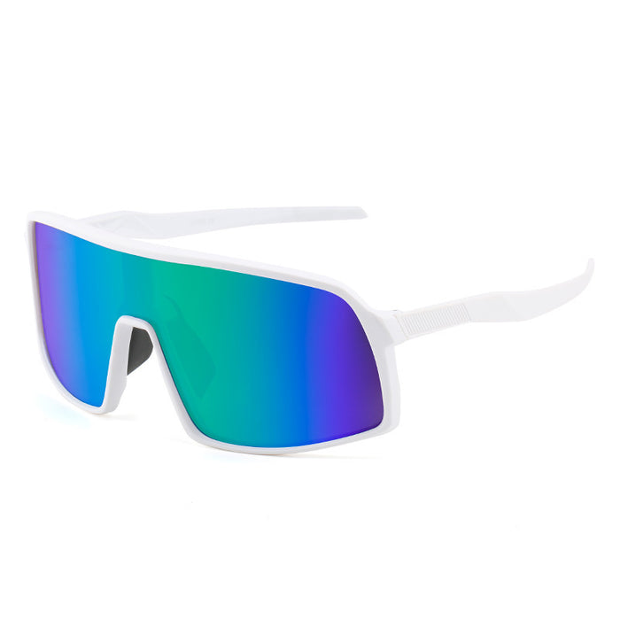 Wholesale Transparent color changing cycling glasses, fashionable polarized sunglasses, windproof outdoor sports sunglasses