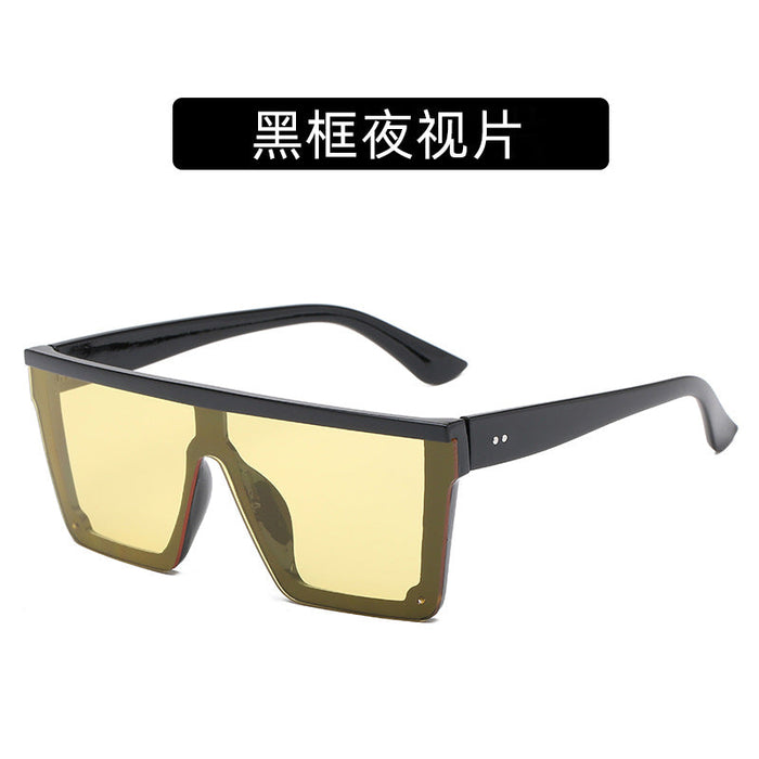 Wholesale square rice nails one-piece lens sunglasses male JDC-SG-XiA019