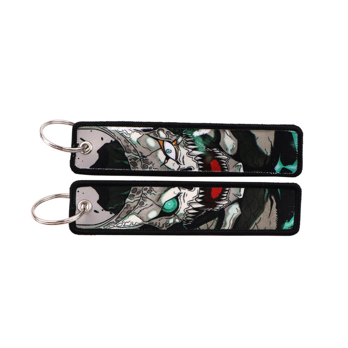 Wholesale Cloth Anime Monster Keychain Bag Charm Cartoon Pendant For Anime Fans Decorative Accessory MOQ≥3