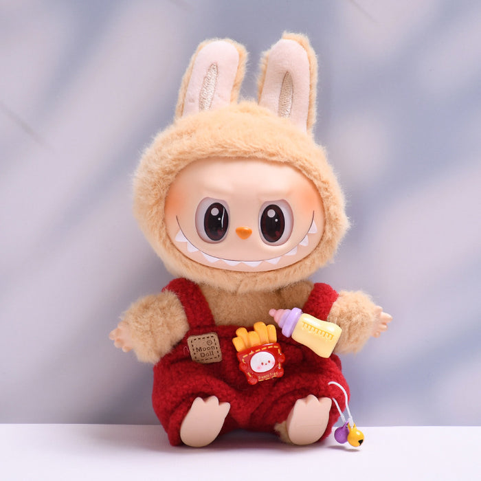 Wholesale Sittings Party Baby Clothes Bottle Overalls Set Baby Doll Clothes Dress Up