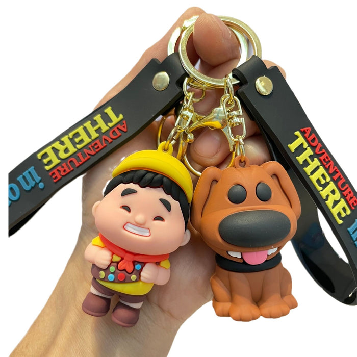 Wholesale Keychain 3D Cartoon Doll Car Keychain Bag Pendant Pendant