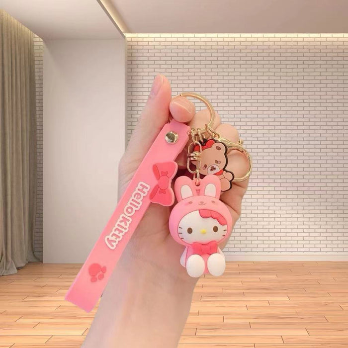 Wholesale Keychain Pendant Doll Cartoon Car Keychain Accessories Bag Pendant