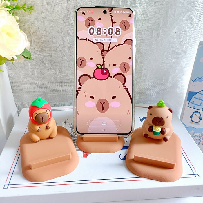 Wholesale PVC Cartoon Doll Mobile Phone Holder JDC-PS-MingT016