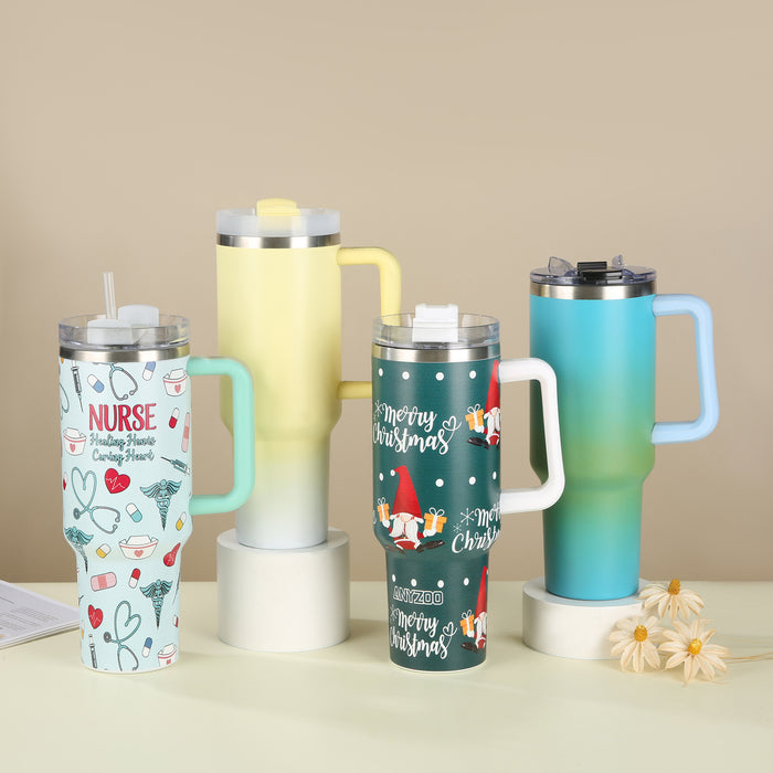 Wholesale 40oz Cartoon Big stainless steel Ice Bottle