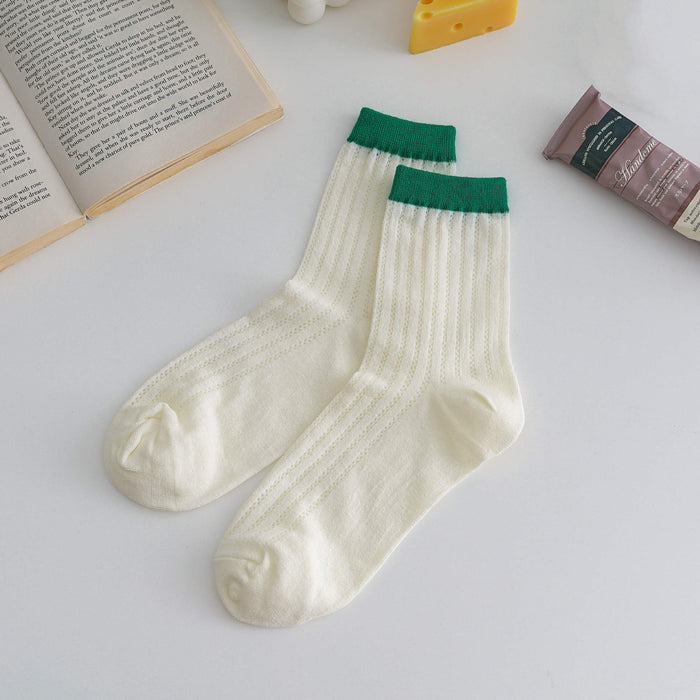 Wholesale Socks made of transparent glass fiber, breathable crystal socks, mesh socks