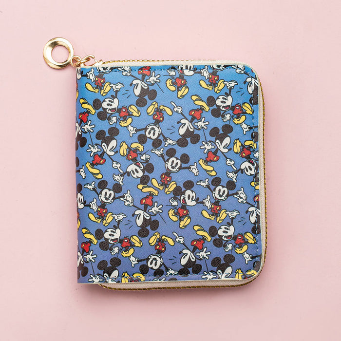 Wholesale Short PU wallet zipper design, cartoon coin purse