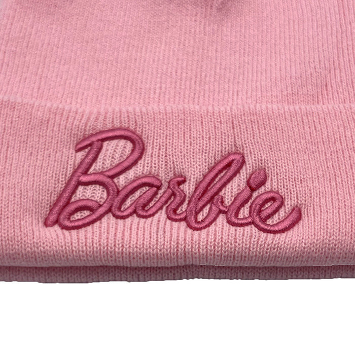 Wholesale Pink Embroidery Wool Knitted Hat JDC-FH-AXing038