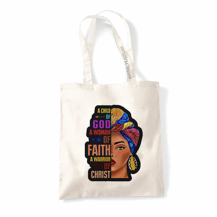 Wholesale Inspirational Printed Canvas Bags, Environmentally Friendly Handbags, Shopping Bags JDC-SD-PF004