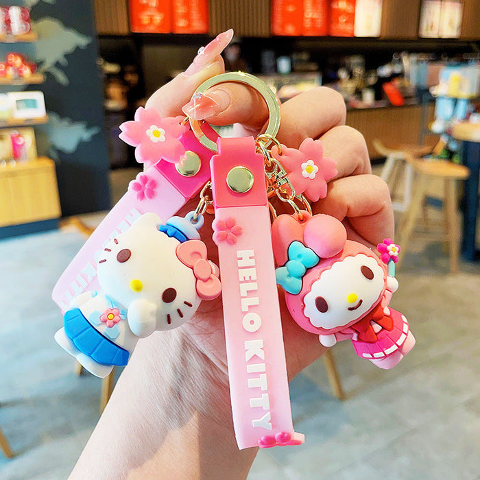 Wholesale Sakura Cute Doll Keychain JDC-KC-LeZ008