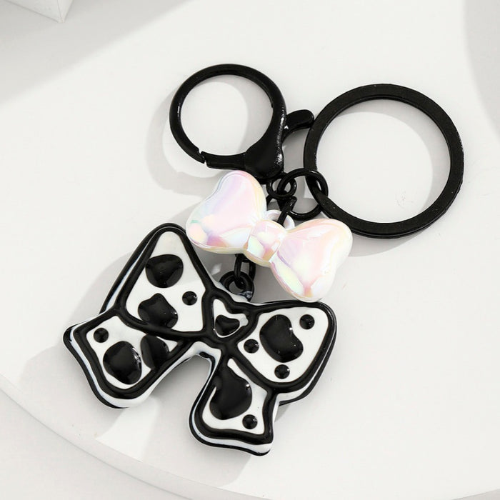 Wholesale Candy-Colored Bow Keychain