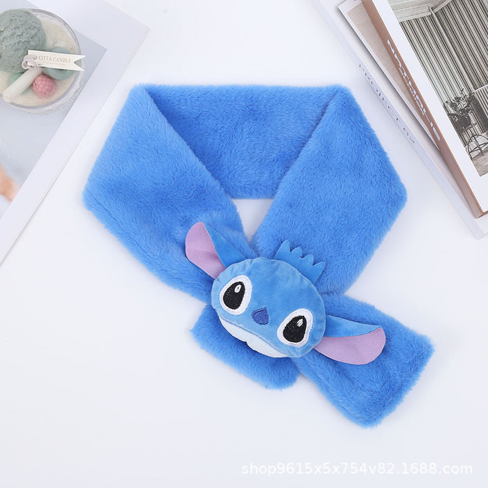 Wholesale Cute plush and thick cartoon ear warmer f