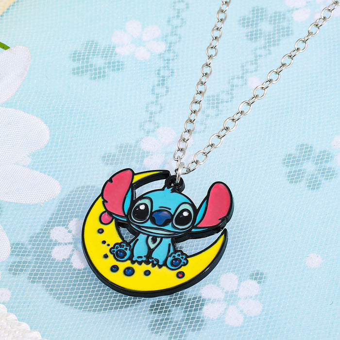 Wholesale Christmas Necklace Anime Peripheral Cute Cartoon Pendant Necklace