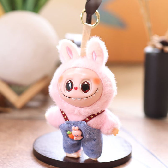 Wholesale Cute Vinyl Plush Rabbit Bag Pendant Keychain Doll Toy