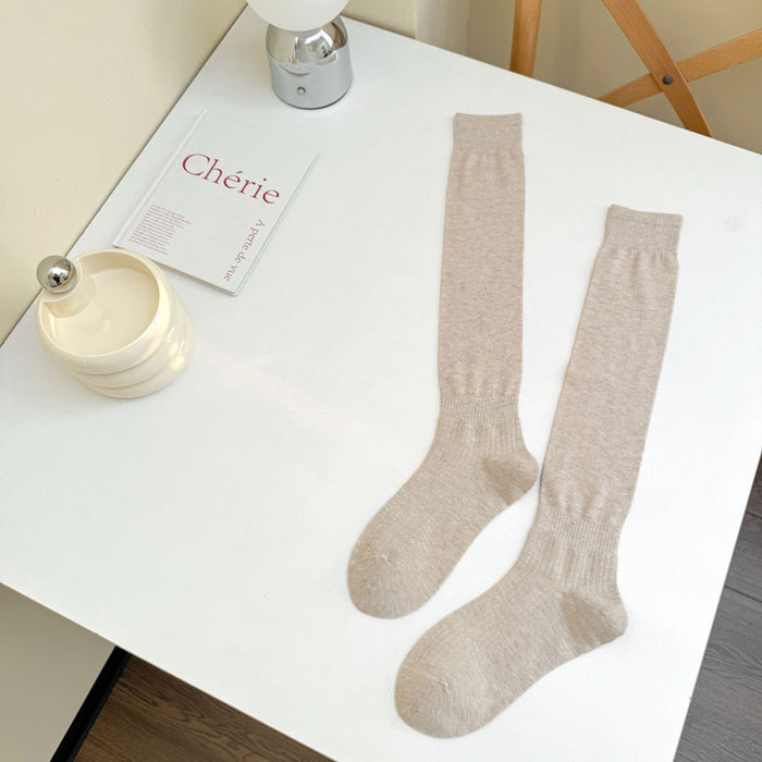 Wholesale Boneless new socks, calf socks, trendy pile socks