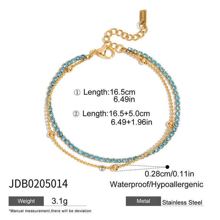 Wholesale Star-shaped design stainless steel women' s bracelet