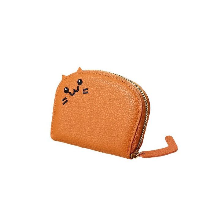 Wholesale Cat Card Bag Women's Small and Cute Multi-card Card Bag Advanced Cartoon Coin Purse