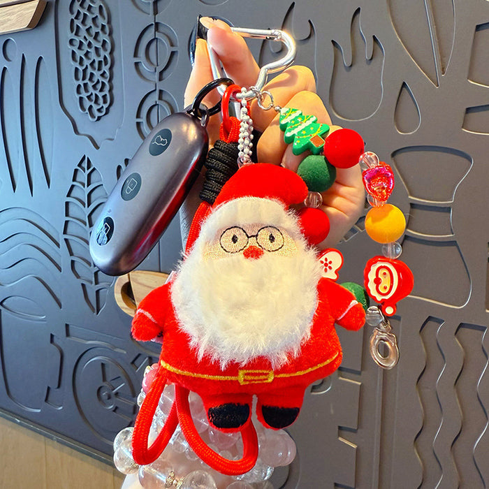 Wholesale Plush Christmas Bracelet Keychain  Keychain