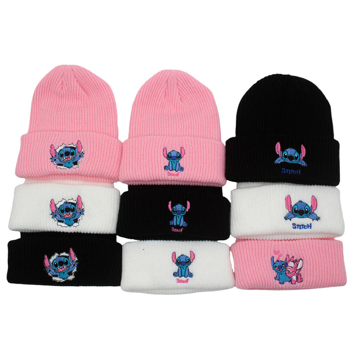 Wholesale Acrylic Cartoon Embroidery Knitted Hat JDC-FH-ZhiXie023