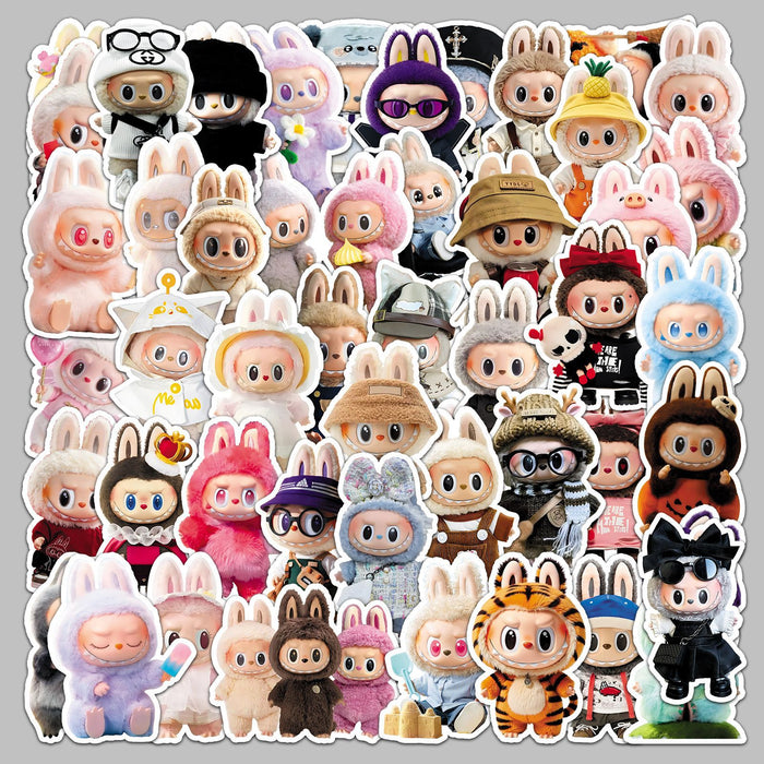 Wholesale 50pcs Doll Stickers Cartoon Cute Doodle Stickers