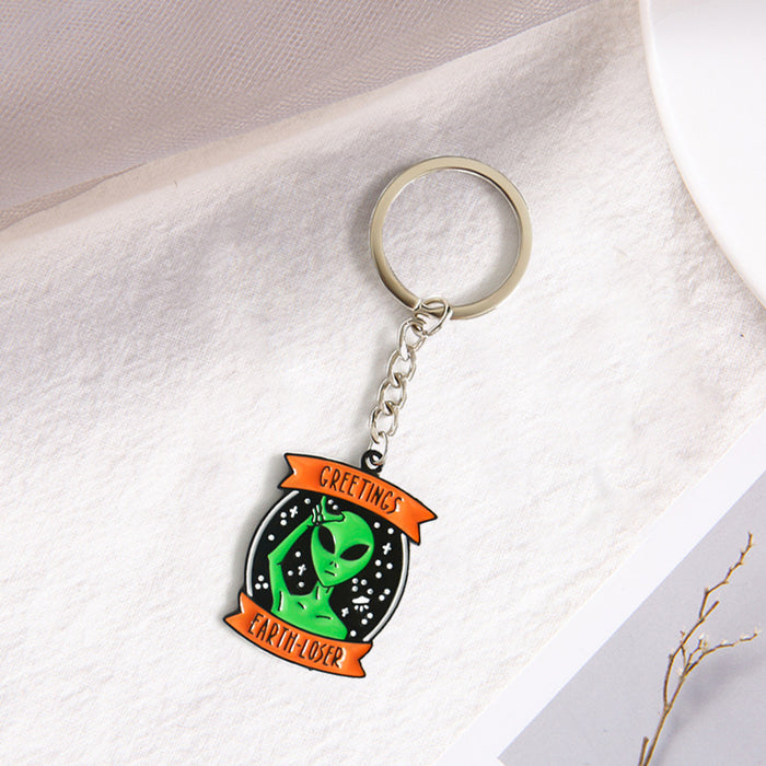 Wholesale Cartoon Alloy Keychain JDC-ES-XiuH013