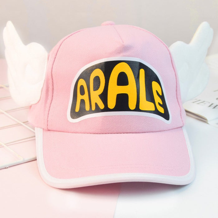 Wholesale Student Cartoon Angel Wings Peaked Cap Alale Baseball Cap